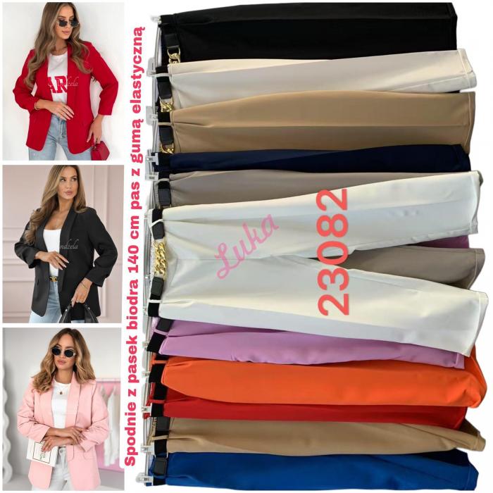 Spodnie damskie Moda Italia BIG-240 Duży standard