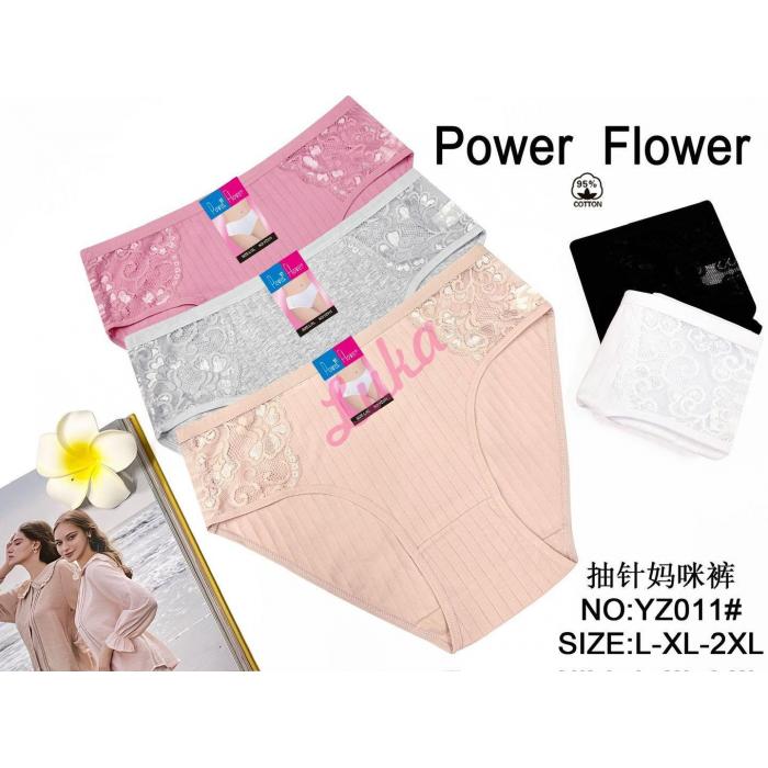 Women's Panties Power Flower YZ002