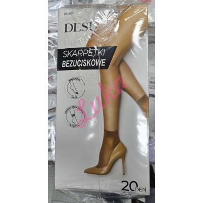 Podkolanówki damskie bezuciskowe DESU 15DEN des-10