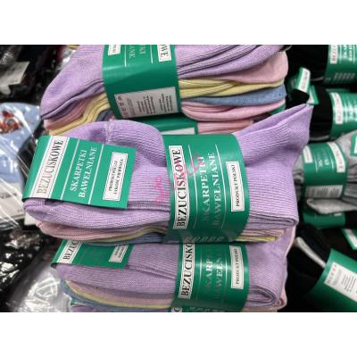 Skarpety damskie bezuciskowe jan-09