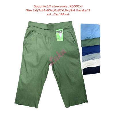 Spodnie damskie D&A KD002+1