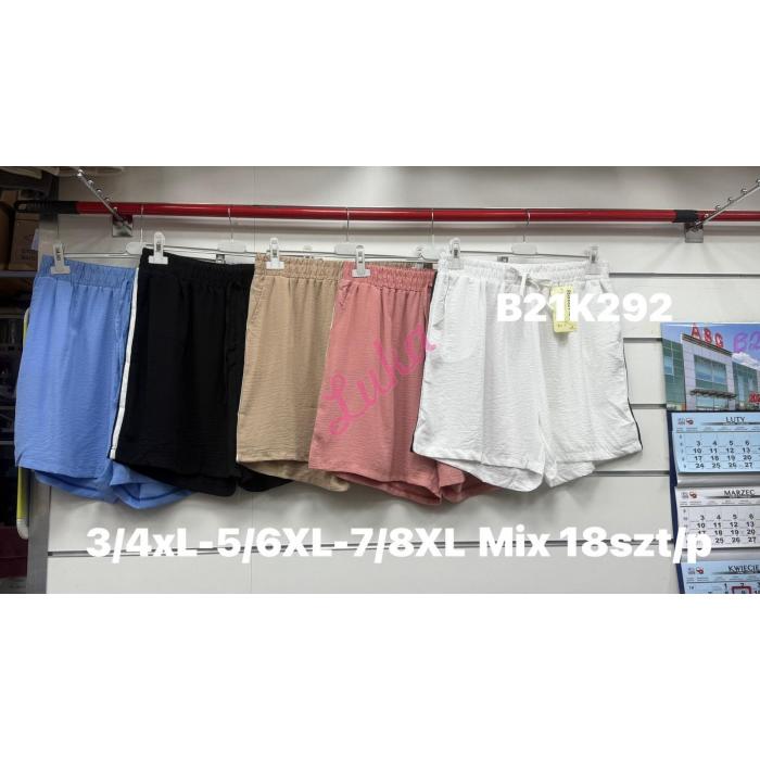 Women's Shorts B2177013 Big size