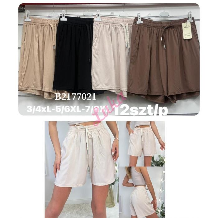 Women's Shorts B21K292 Big size
