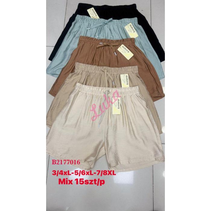 Women's Shorts B2177021 Big size