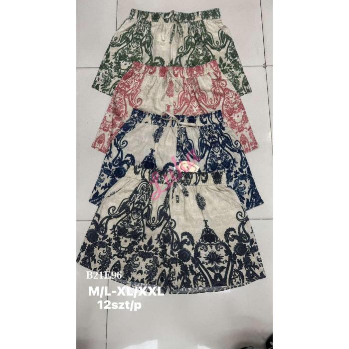 Women's Shorts B2177016 Big size