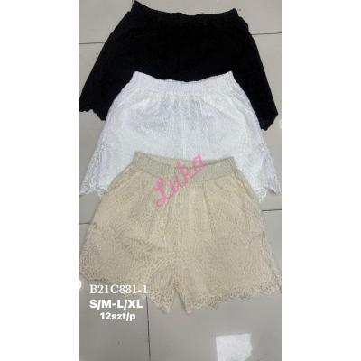 Women's Shorts B21C881-1