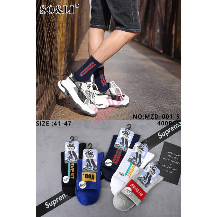 Men's socks SO&LI MZD001-6