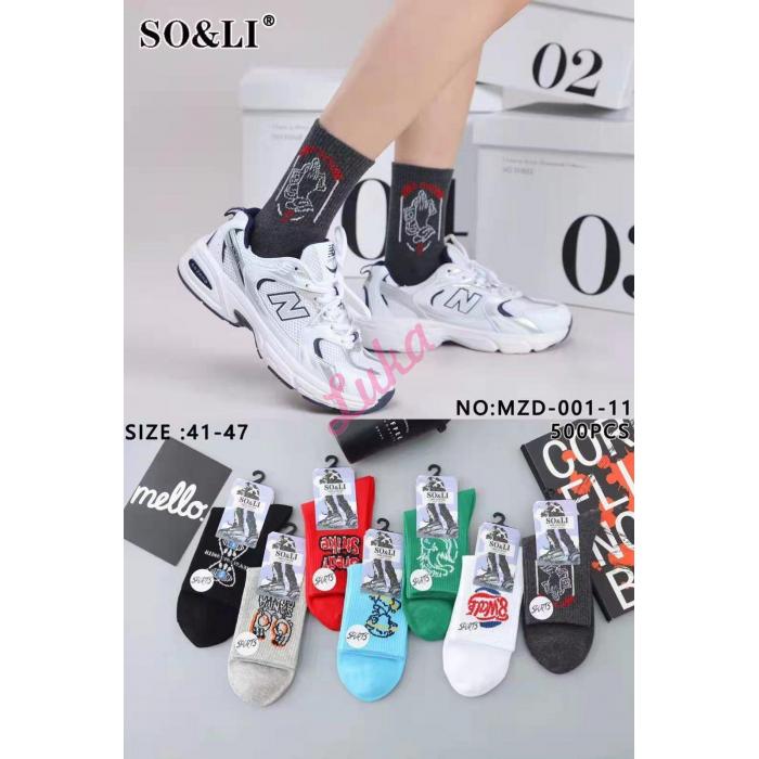 Men's socks SO&LI MZD001-7