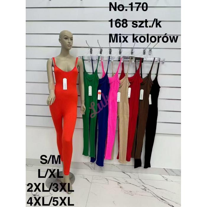 Kombinezon damski czarny FYV 171