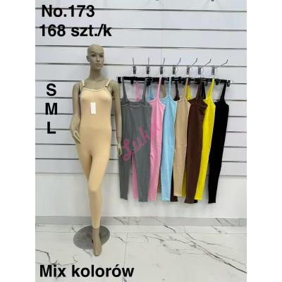 Women's black Overall FYV 170