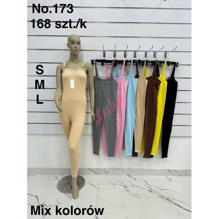 Women's black Overall FYV 170