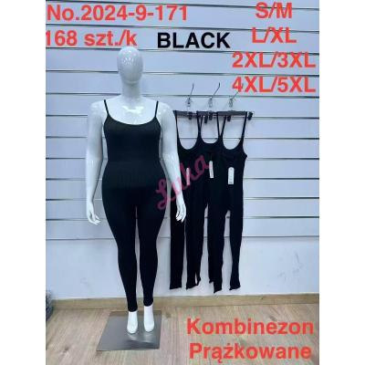 Kombinezon damski czarny FYV 171d