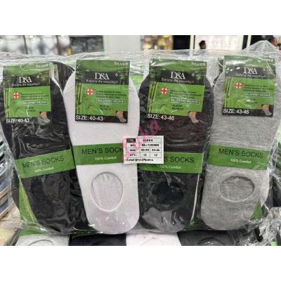 Stopki męskie bambusowe Silver MIX