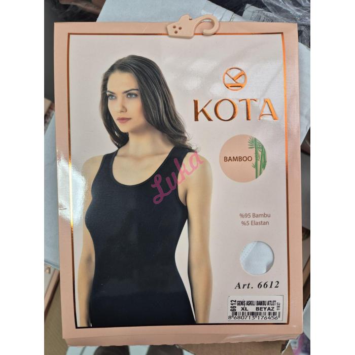 Women's turkish undershirt Kota 6616 White