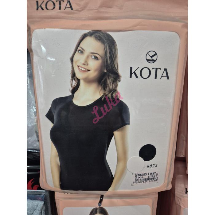 Women's turkish undershirt Kota 6612 Black