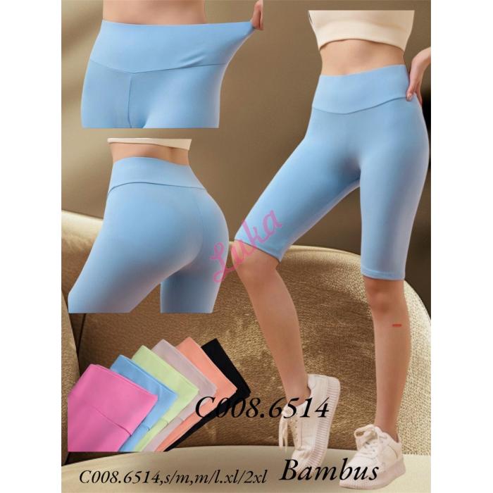 Legginsy damskie bambusowe 5239