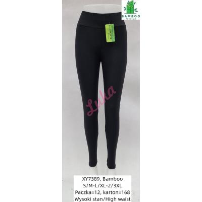 Legginsy damskie bambusowe Tyk xy7389