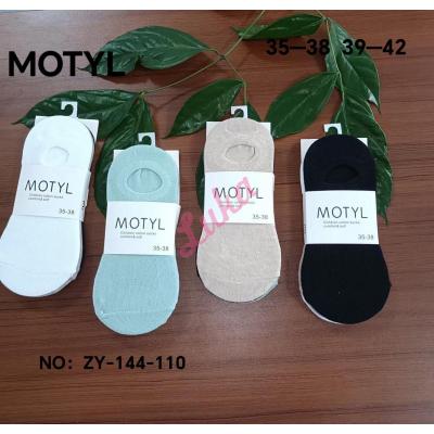 Women's low cut socks Motyl ZY-144-111