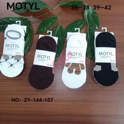 Women's low cut socks Motyl ZY-144-108