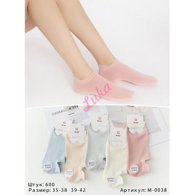 Women's low cut socks Motyl M-0037