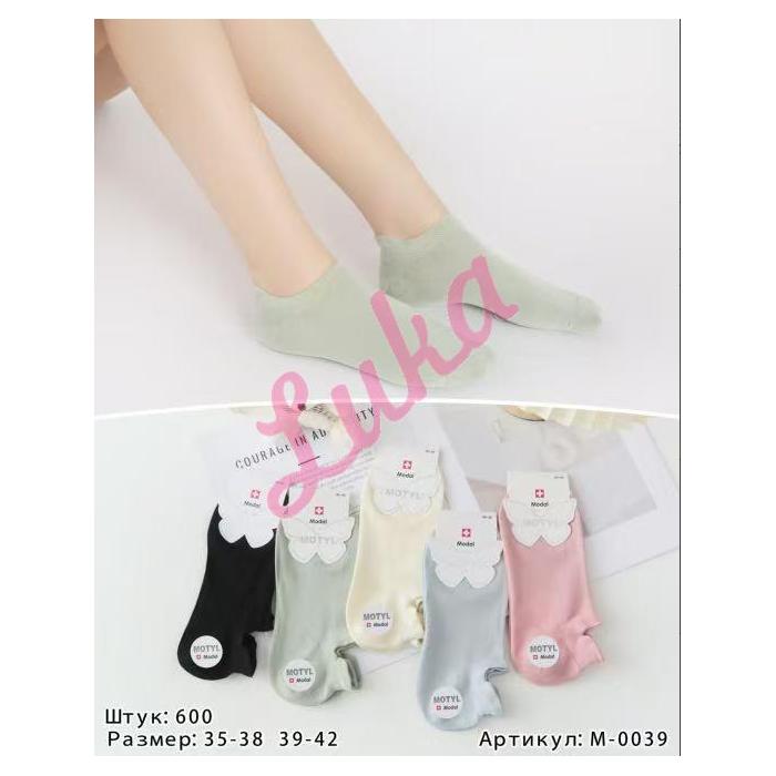 Women's low cut socks Motyl M-0042