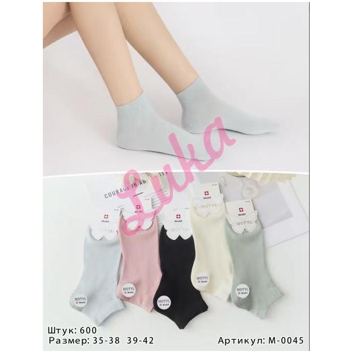Women's low cut socks Motyl M-0039