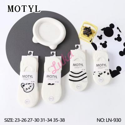 Kid's low cut socks Motyl LN-930