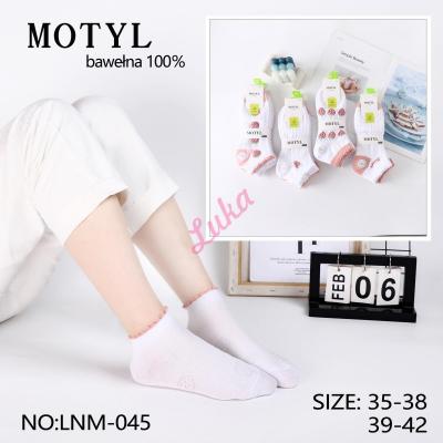 Stopki damskie Motyl LNM-045