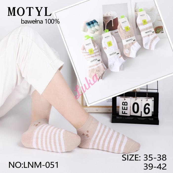 Stopki damskie Motyl LNM-050