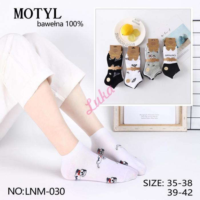 Stopki damskie Motyl LNM-051