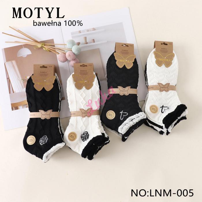 Stopki damskie Motyl LNM-011