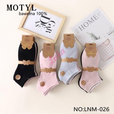 Stopki damskie Motyl LNM-026