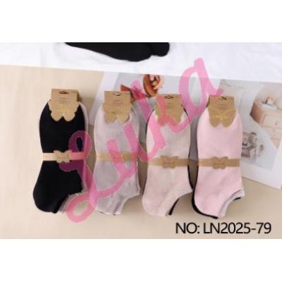 Women's low cut socks Motyl LN2025-78