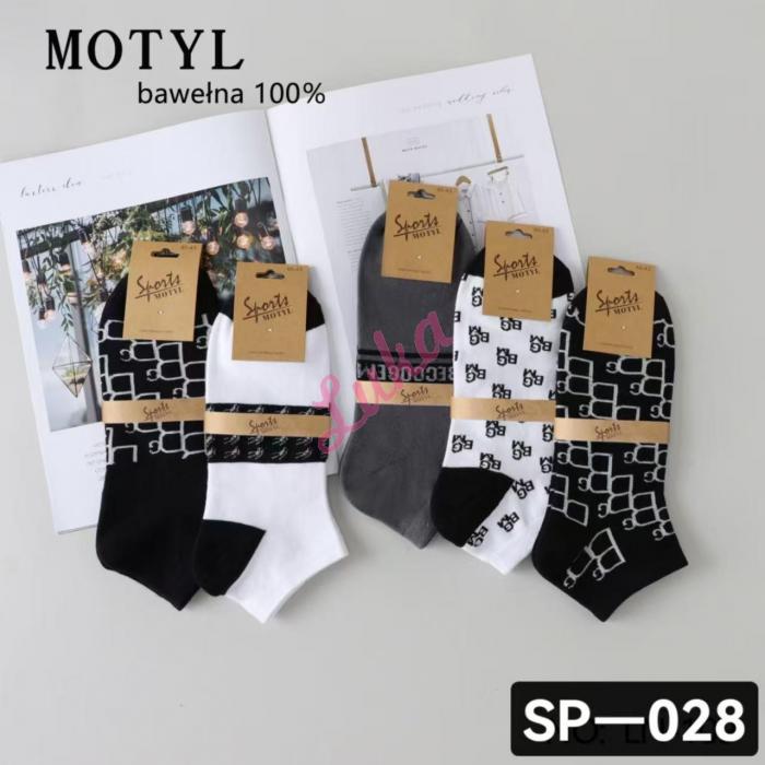 Men's low cut socks Motyl SP-027