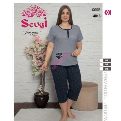 Women's turkish pajamas Sevgi 4013