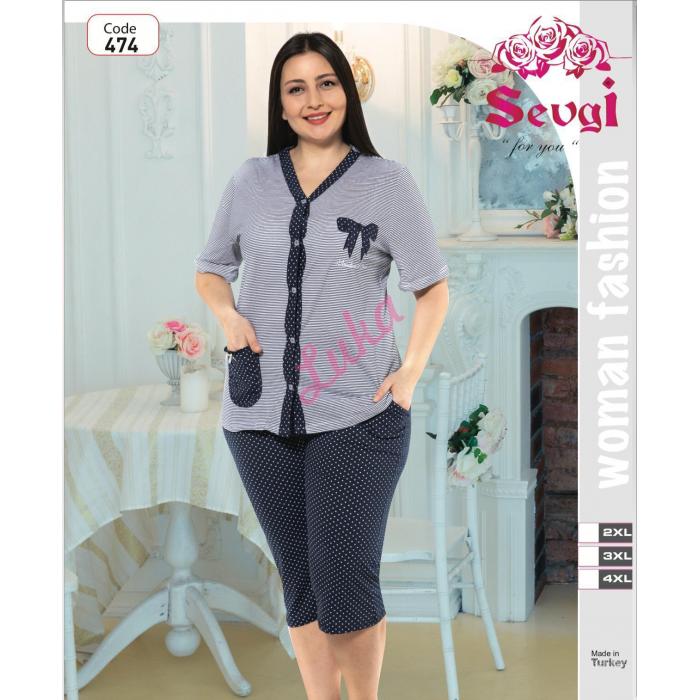Women's turkish pajamas Sevgi 4059