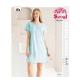 Women's turkish nightgown Nebula 381C
