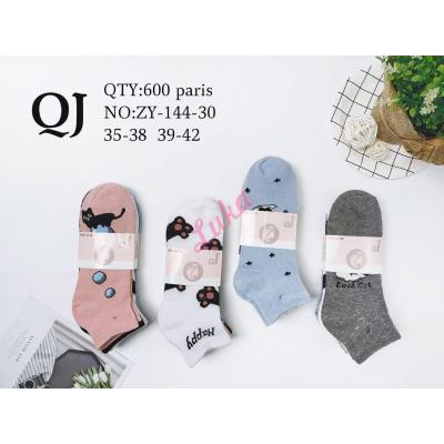 Women's low cut socks Motyl ZY-144-29