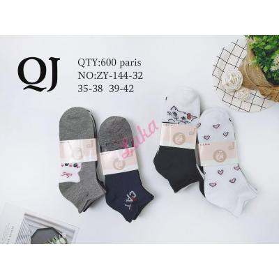 Women's low cut socks Motyl ZY-144-31