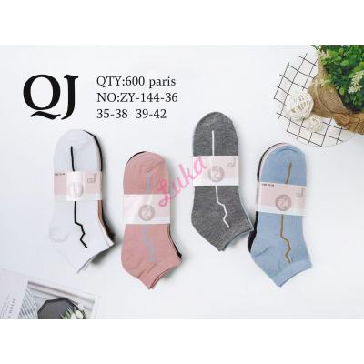 Women's low cut socks Motyl ZY-144-35