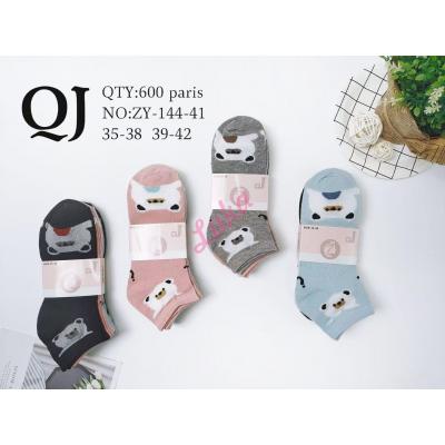 Women's low cut socks Motyl ZY-144-37