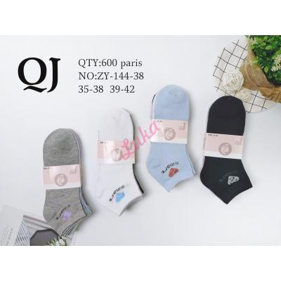 Women's low cut socks Motyl ZY-144-40