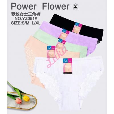 Women's Panties Power Flower YZ011