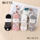 Women's low cut socks Motyl LN-926