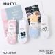 Women's low cut socks Motyl LN-925