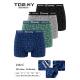 Men's boxer shorts Tomny 2584C+F