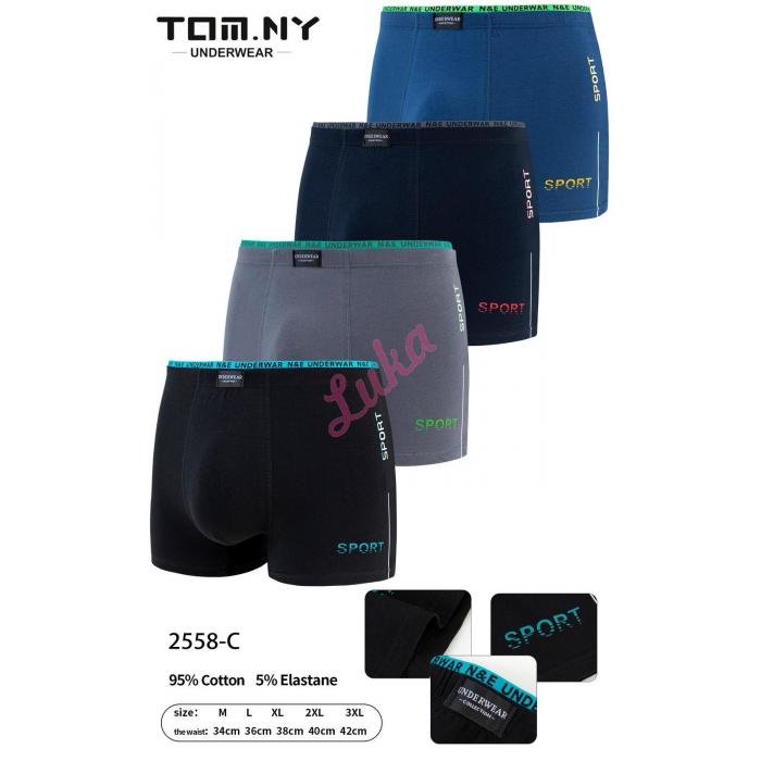 Men's boxer shorts Tomny 2556C
