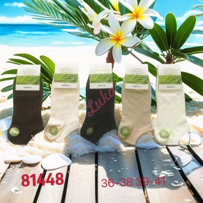 Women's bamboo low cut socks 81448
