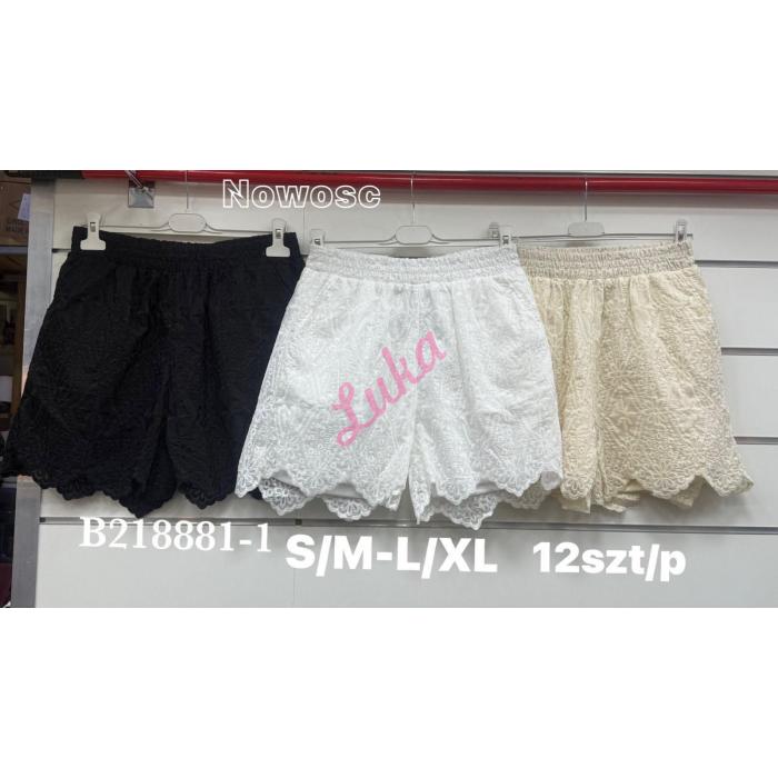 Women's Shorts B211613