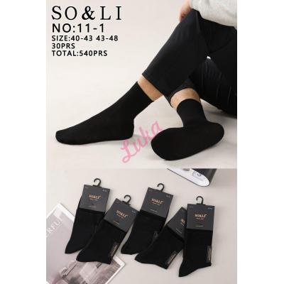 Men's socks SO&LI 11-1